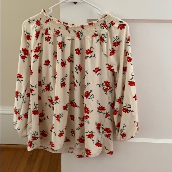 Old navy open neck 1/2 sleeve Dress shirt - Picture 1 of 3